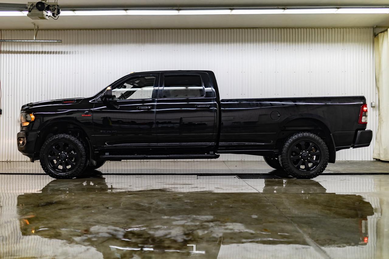 2019 Ram 3500 4x4 Crew Cab Big Horn Longbox Diesel Nav Roof BCam Red Deer AB