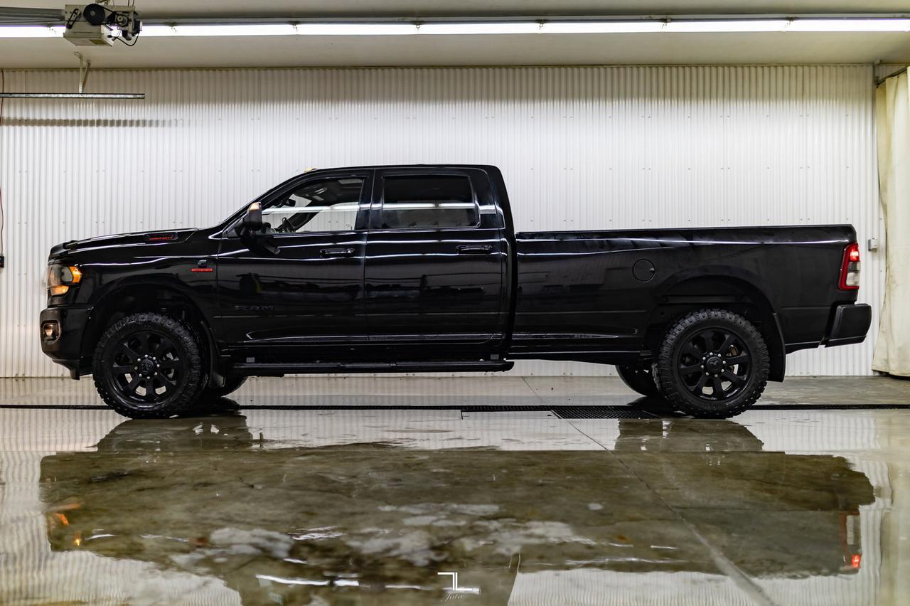 2019 Ram 3500 4x4 Crew Cab Big Horn Longbox Diesel Nav Roof BCam Red Deer AB