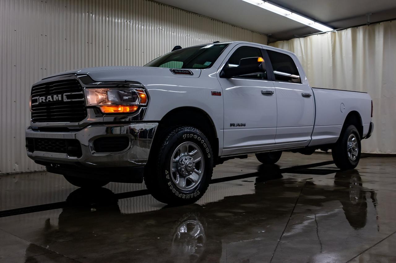 2019 Ram 3500 4x4 Crew Cab Big Horn Longbox HEMI BCam Red Deer AB