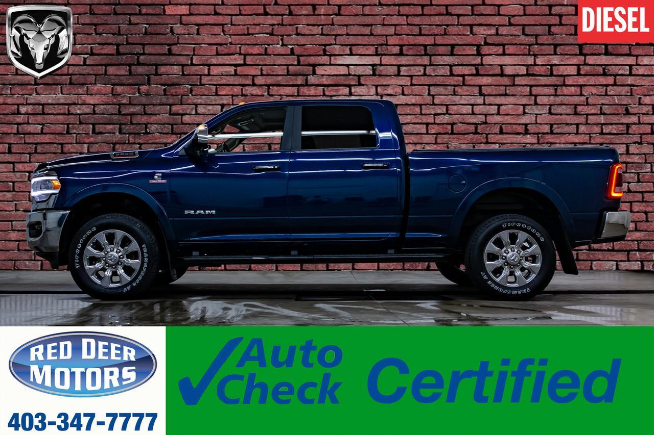 2019 Ram 3500 4x4 Crew Cab Laramie Diesel AISIN Leather Roof BCam