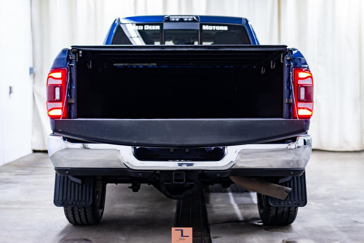 2019 Ram 3500 4x4 Crew Cab Laramie Diesel AISIN Leather Roof BCam Red Deer AB