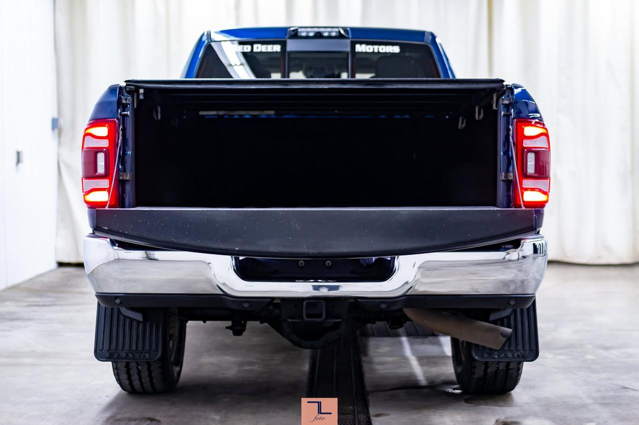 2019 Ram 3500 4x4 Crew Cab Laramie Diesel AISIN Leather Roof BCam Red Deer AB