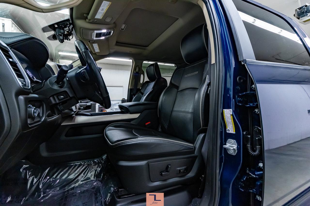 2019 Ram 3500 4x4 Crew Cab Laramie Diesel AISIN Leather Roof BCam Red Deer AB