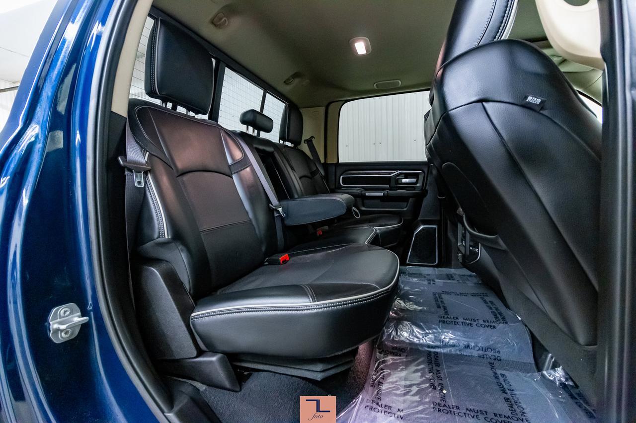 2019 Ram 3500 4x4 Crew Cab Laramie Diesel AISIN Leather Roof BCam Red Deer AB