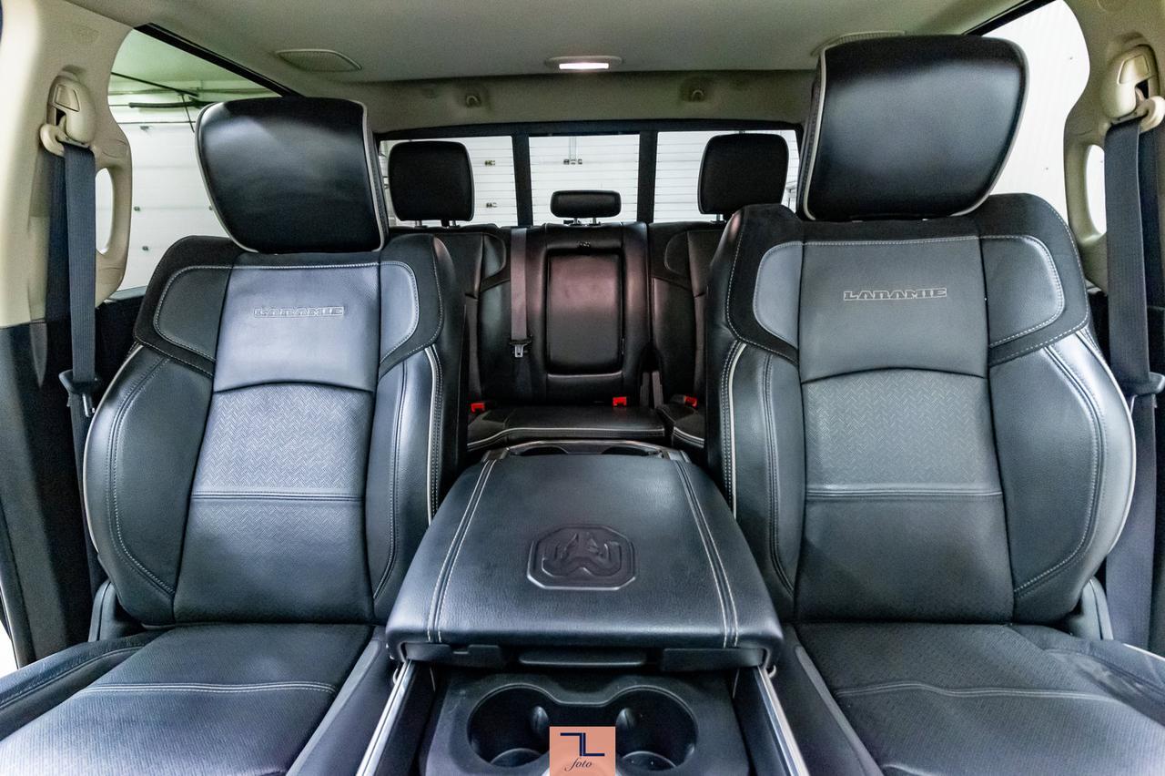 2019 Ram 3500 4x4 Crew Cab Laramie Diesel AISIN Leather Roof BCam Red Deer AB