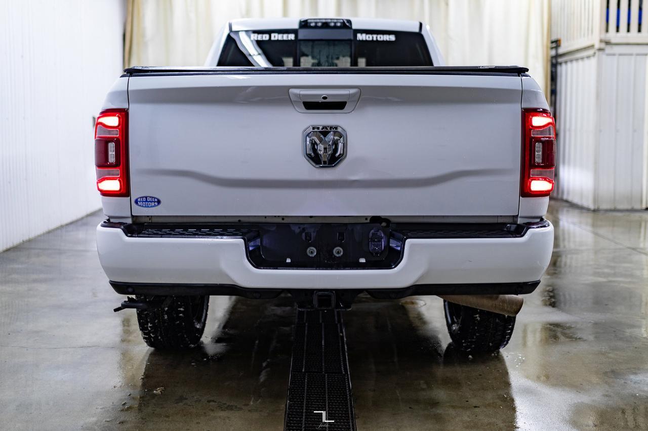 2019 Ram 3500 4x4 Crew Cab Laramie Diesel AISIN Leather Roof Nav Red Deer AB