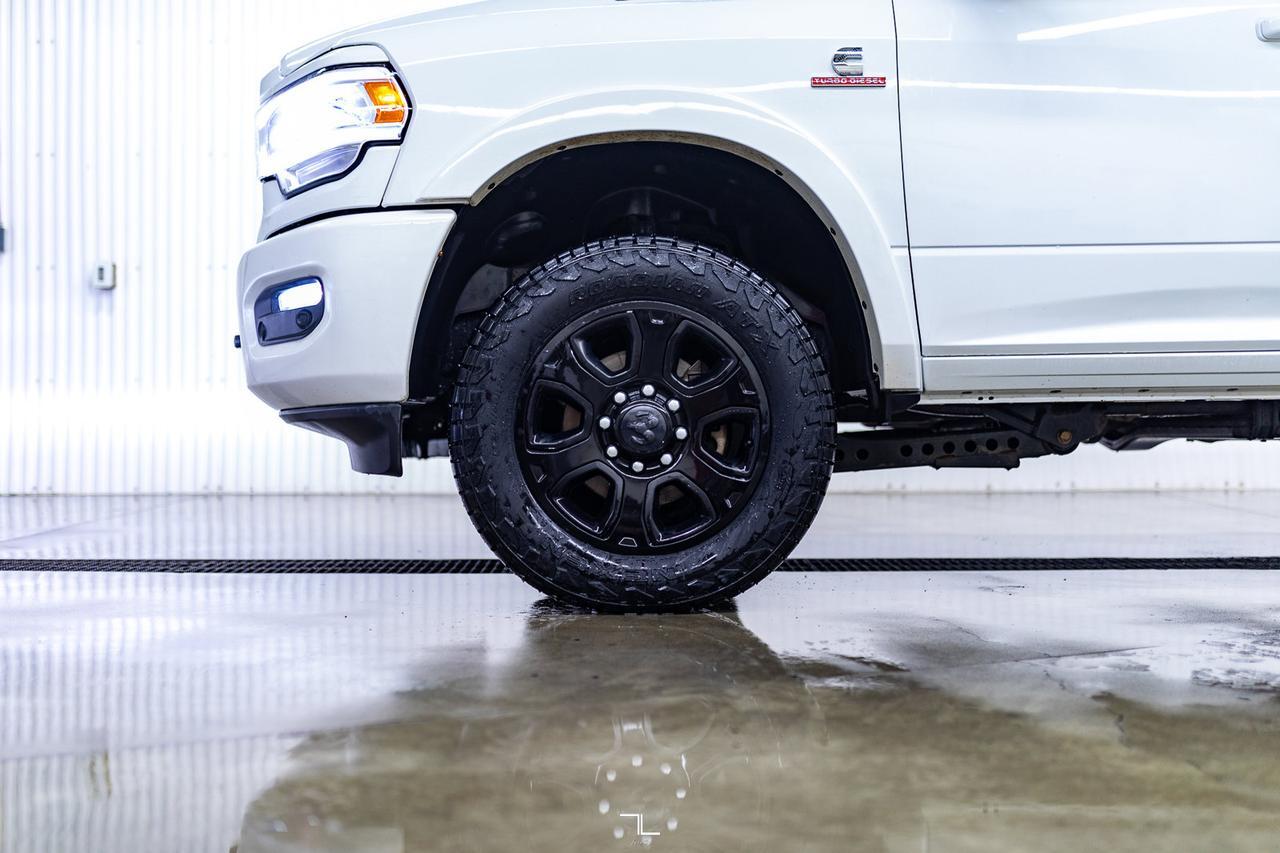 2019 Ram 3500 4x4 Crew Cab Laramie Diesel AISIN Leather Roof Nav Red Deer AB