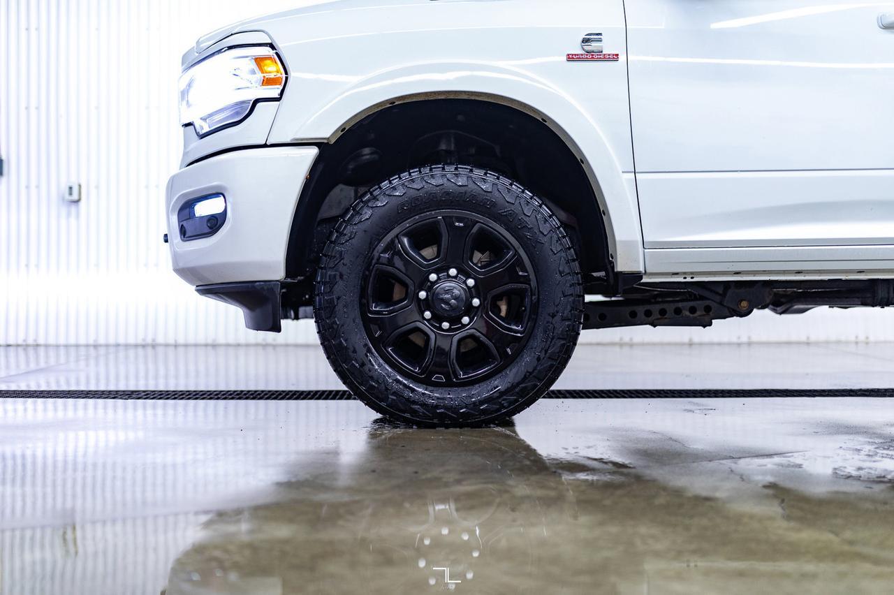 2019 Ram 3500 4x4 Crew Cab Laramie Diesel AISIN Leather Roof Nav Red Deer AB