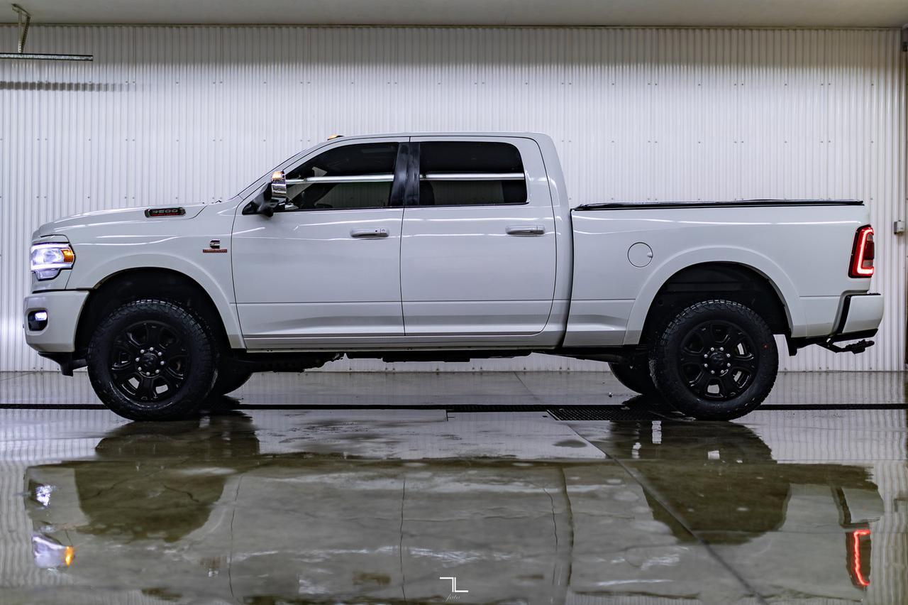 2019 Ram 3500 4x4 Crew Cab Laramie Diesel AISIN Leather Roof Nav Red Deer AB