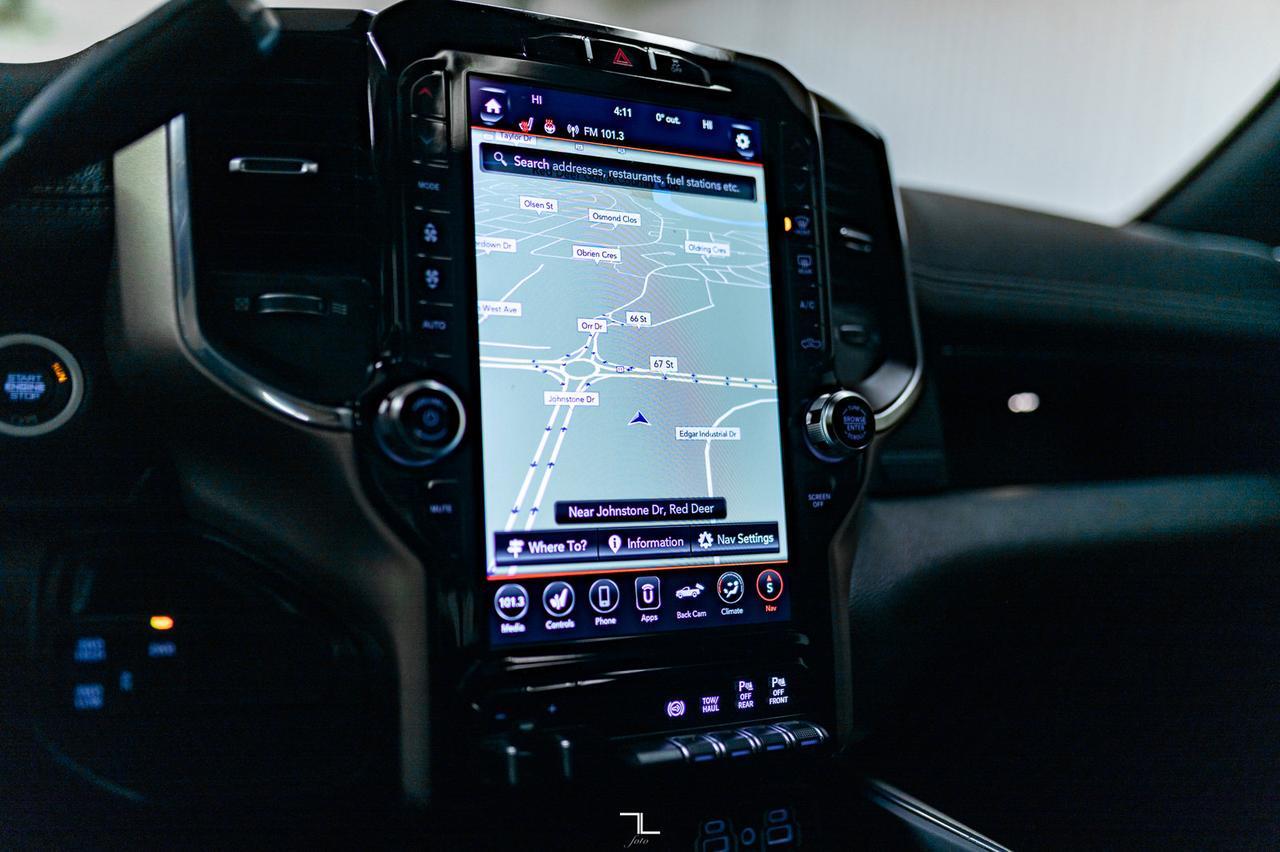 2019 Ram 3500 4x4 Crew Cab Laramie Diesel AISIN Leather Roof Nav Red Deer AB