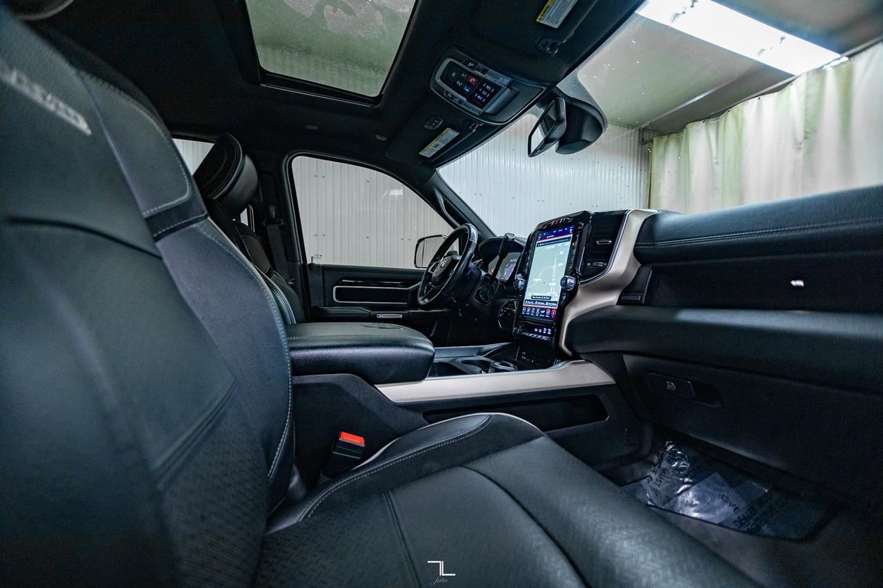 2019 Ram 3500 4x4 Crew Cab Laramie Diesel AISIN Leather Roof Nav Red Deer AB