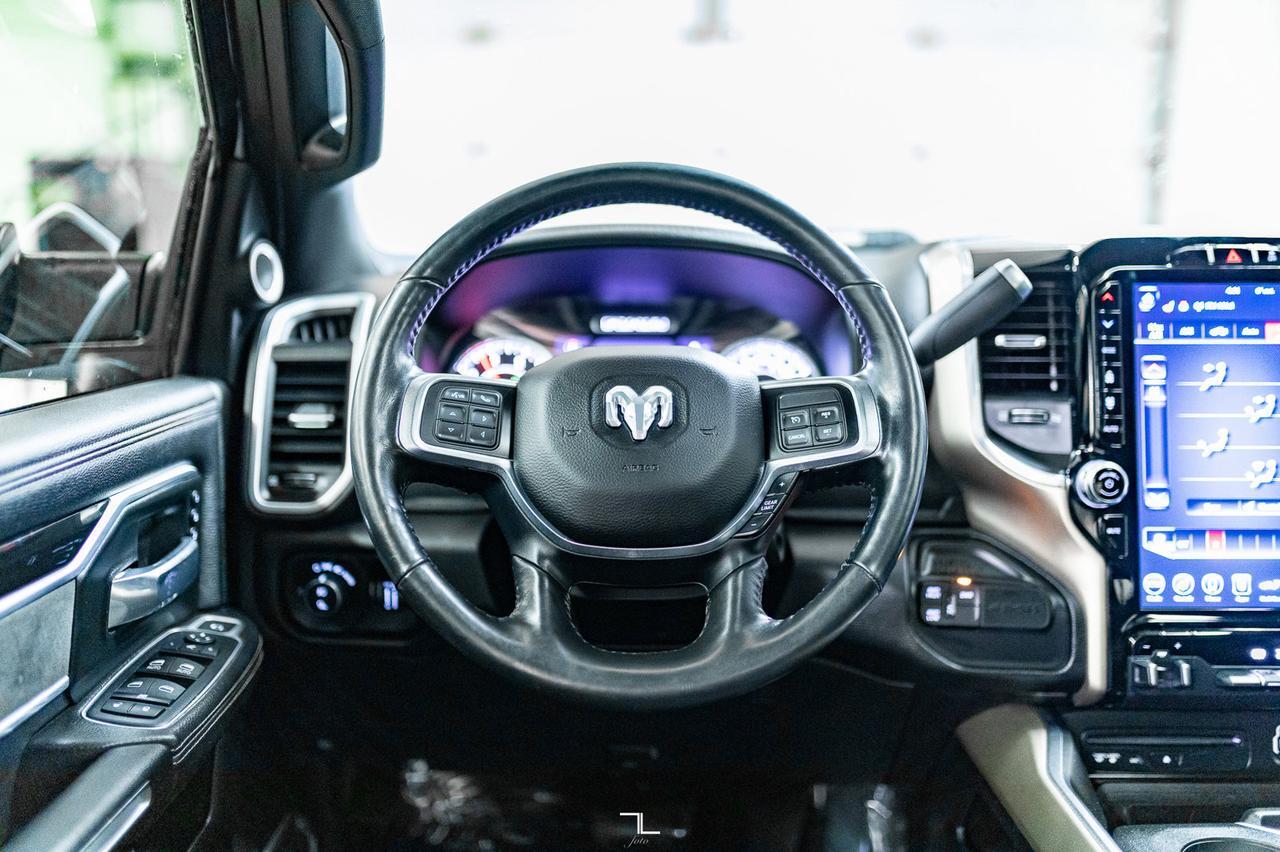 2019 Ram 3500 4x4 Crew Cab Laramie Diesel AISIN Leather Roof Nav Red Deer AB