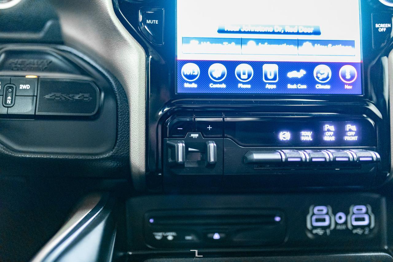 2019 Ram 3500 4x4 Crew Cab Laramie Diesel AISIN Leather Roof Nav Red Deer AB