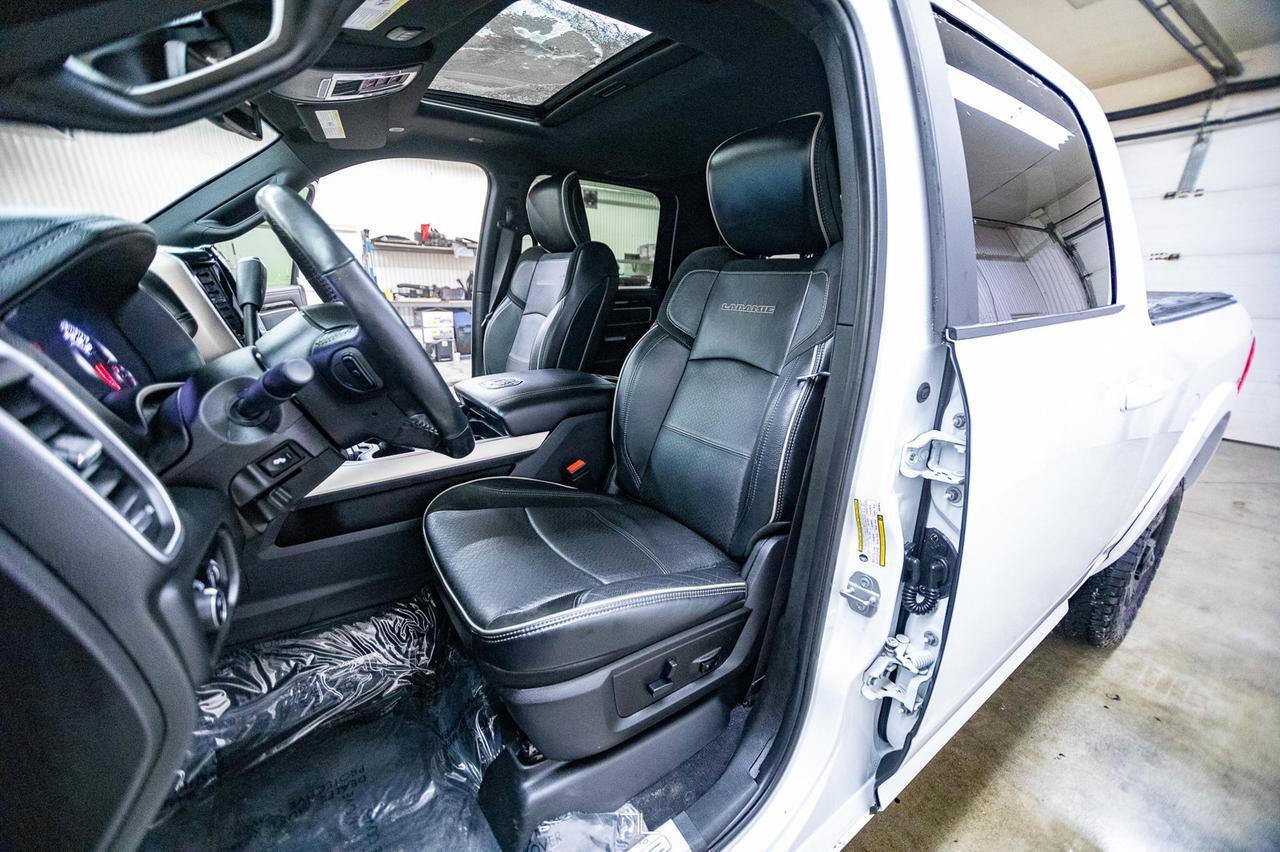 2019 Ram 3500 4x4 Crew Cab Laramie Diesel AISIN Leather Roof Nav Red Deer AB