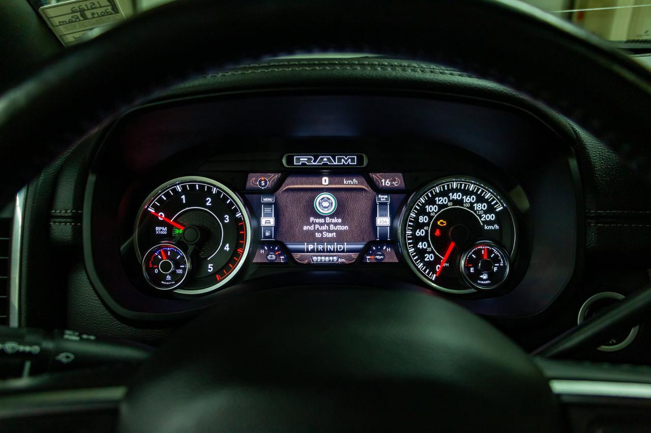 2019 Ram 3500 4x4 Crew Cab Laramie Diesel AISIN Leather Roof Nav Red Deer AB