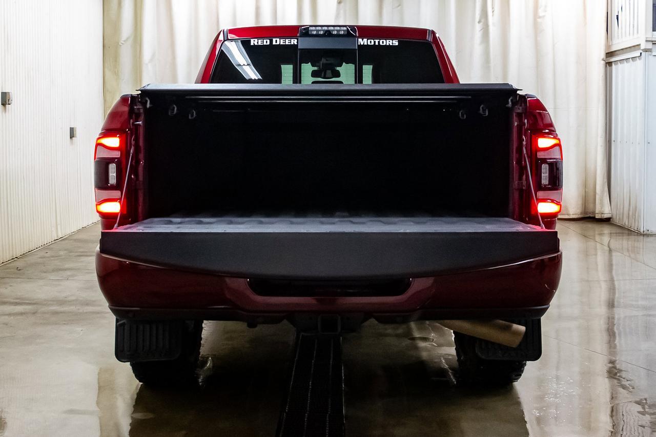 2019 Ram 3500 4x4 Crew Cab Laramie Diesel AISIN Leather Roof Nav Red Deer AB