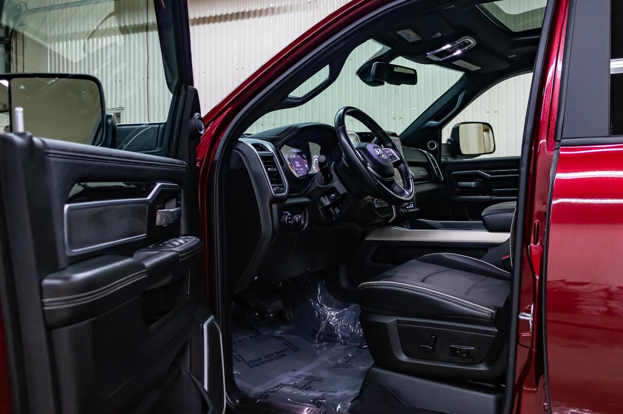 2019 Ram 3500 4x4 Crew Cab Laramie Diesel AISIN Leather Roof Nav Red Deer AB