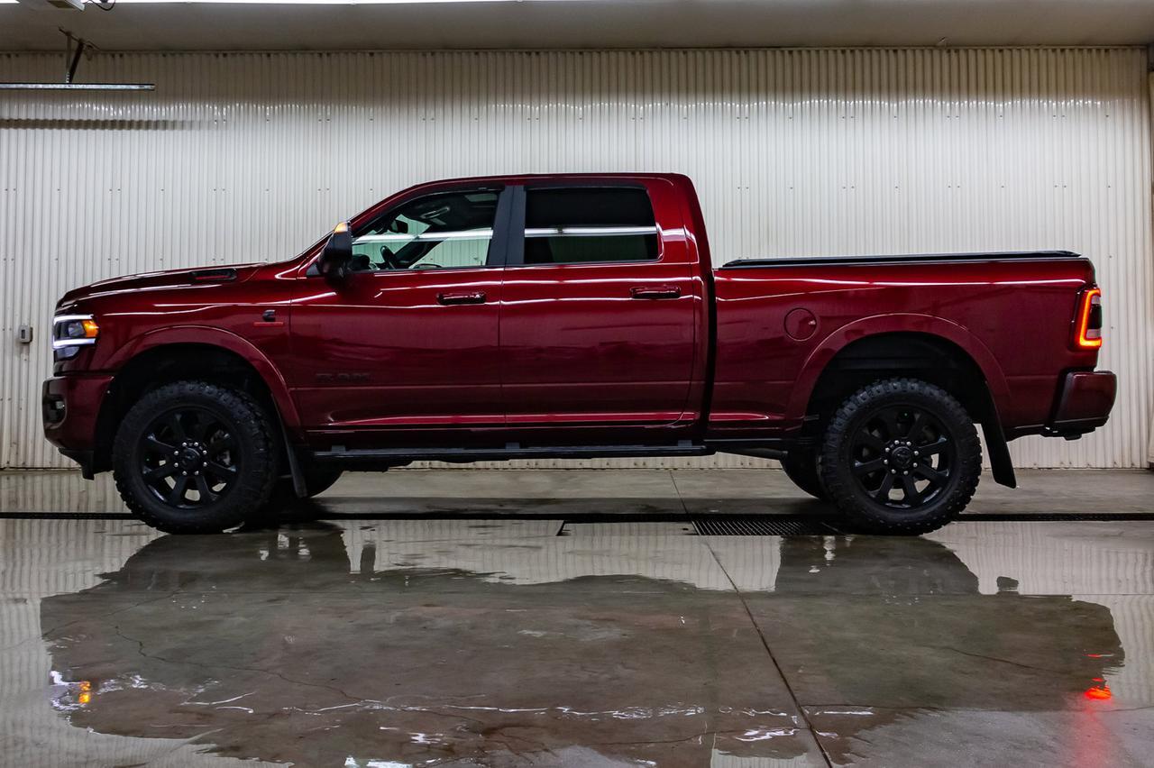 2019 Ram 3500 4x4 Crew Cab Laramie Diesel AISIN Leather Roof Nav Red Deer AB