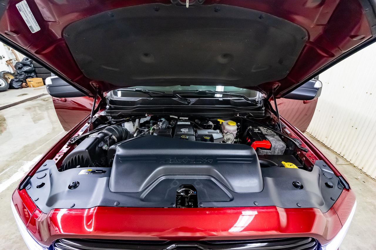 2019 Ram 3500 4x4 Crew Cab Laramie Diesel AISIN Leather Roof Nav Red Deer AB