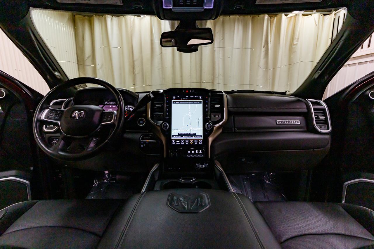 2019 Ram 3500 4x4 Crew Cab Laramie Diesel AISIN Leather Roof Nav Red Deer AB