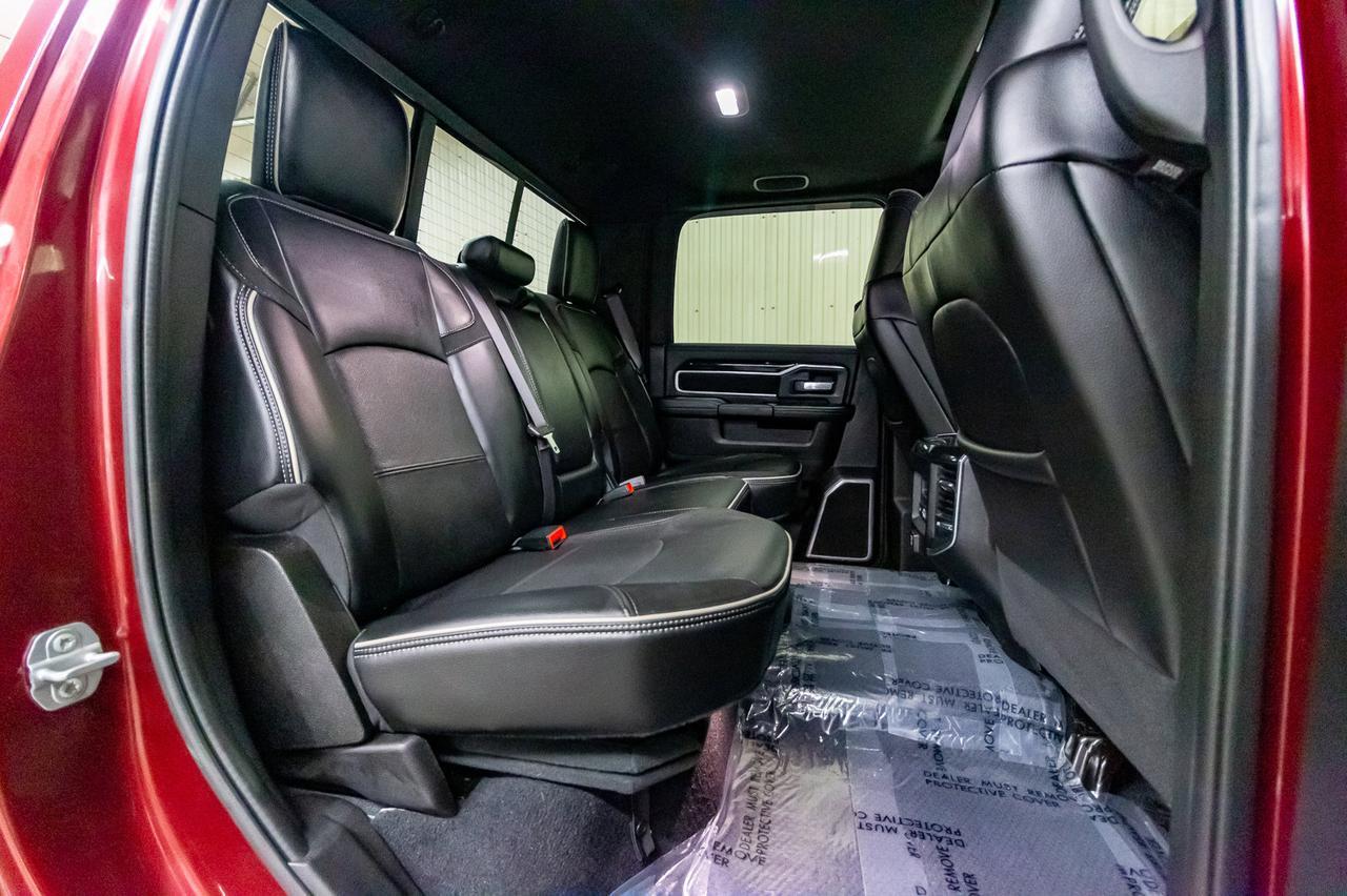 2019 Ram 3500 4x4 Crew Cab Laramie Diesel AISIN Leather Roof Nav Red Deer AB