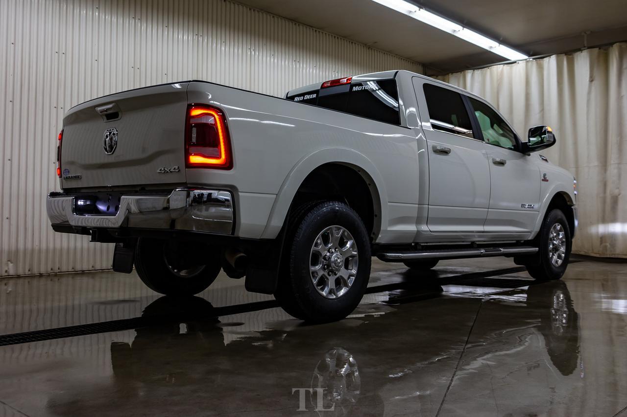 2019 Ram 3500 4x4 Crew Cab Laramie Diesel Leather Nav Red Deer AB