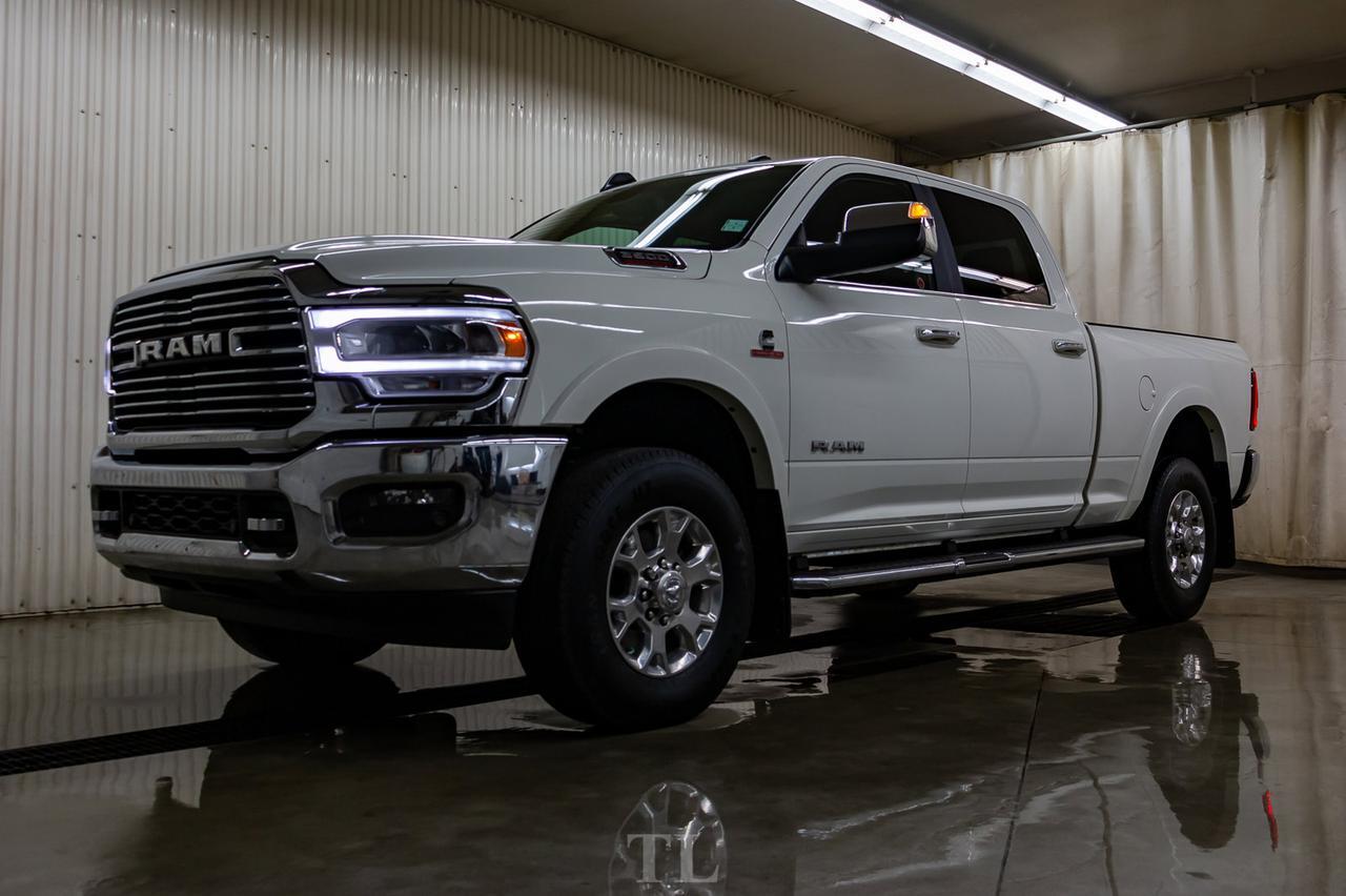 2019 Ram 3500 4x4 Crew Cab Laramie Diesel Leather Nav Red Deer AB