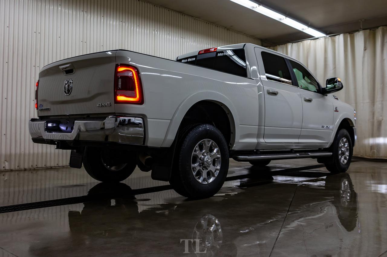 2019 Ram 3500 4x4 Crew Cab Laramie Diesel Leather Nav Red Deer AB