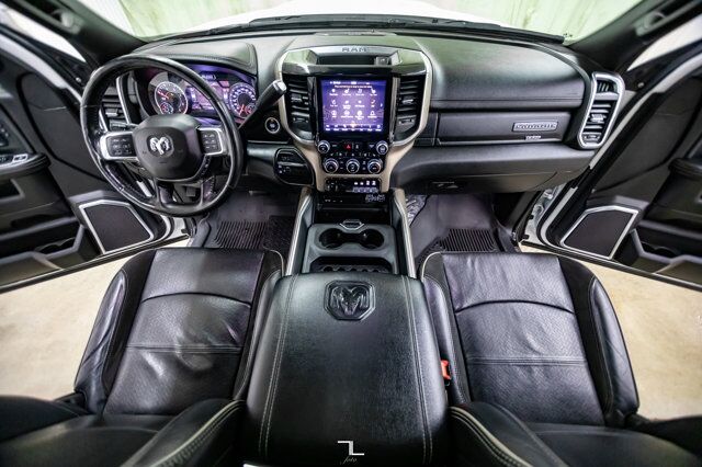 2019 Ram 3500 4x4 Crew Cab Laramie Diesel Leather Roof Nav Level Kit Wheels Red Deer AB