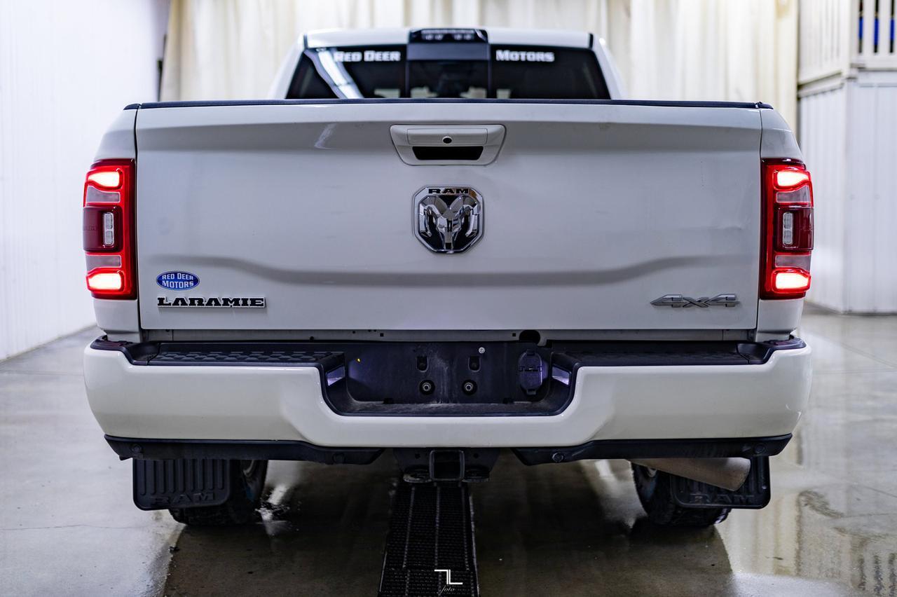 2019 Ram 3500 4x4 Crew Cab Laramie Diesel Leather Roof Nav Red Deer AB