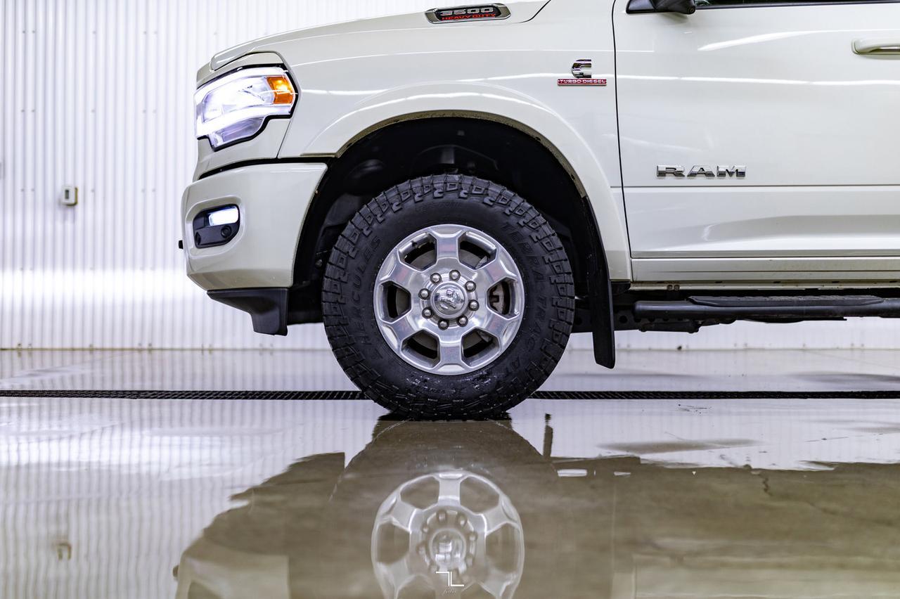 2019 Ram 3500 4x4 Crew Cab Laramie Diesel Leather Roof Nav Red Deer AB