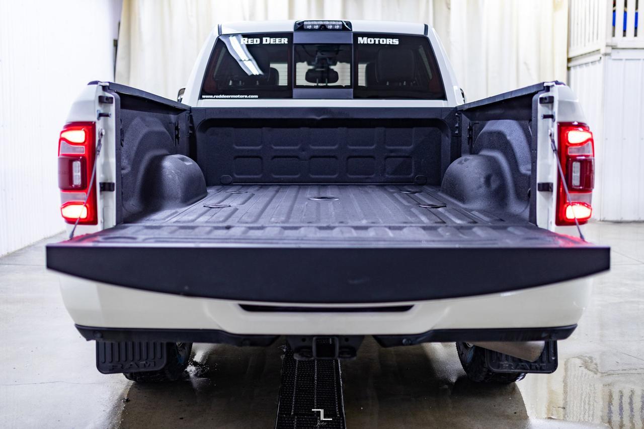 2019 Ram 3500 4x4 Crew Cab Laramie Diesel Leather Roof Nav Red Deer AB