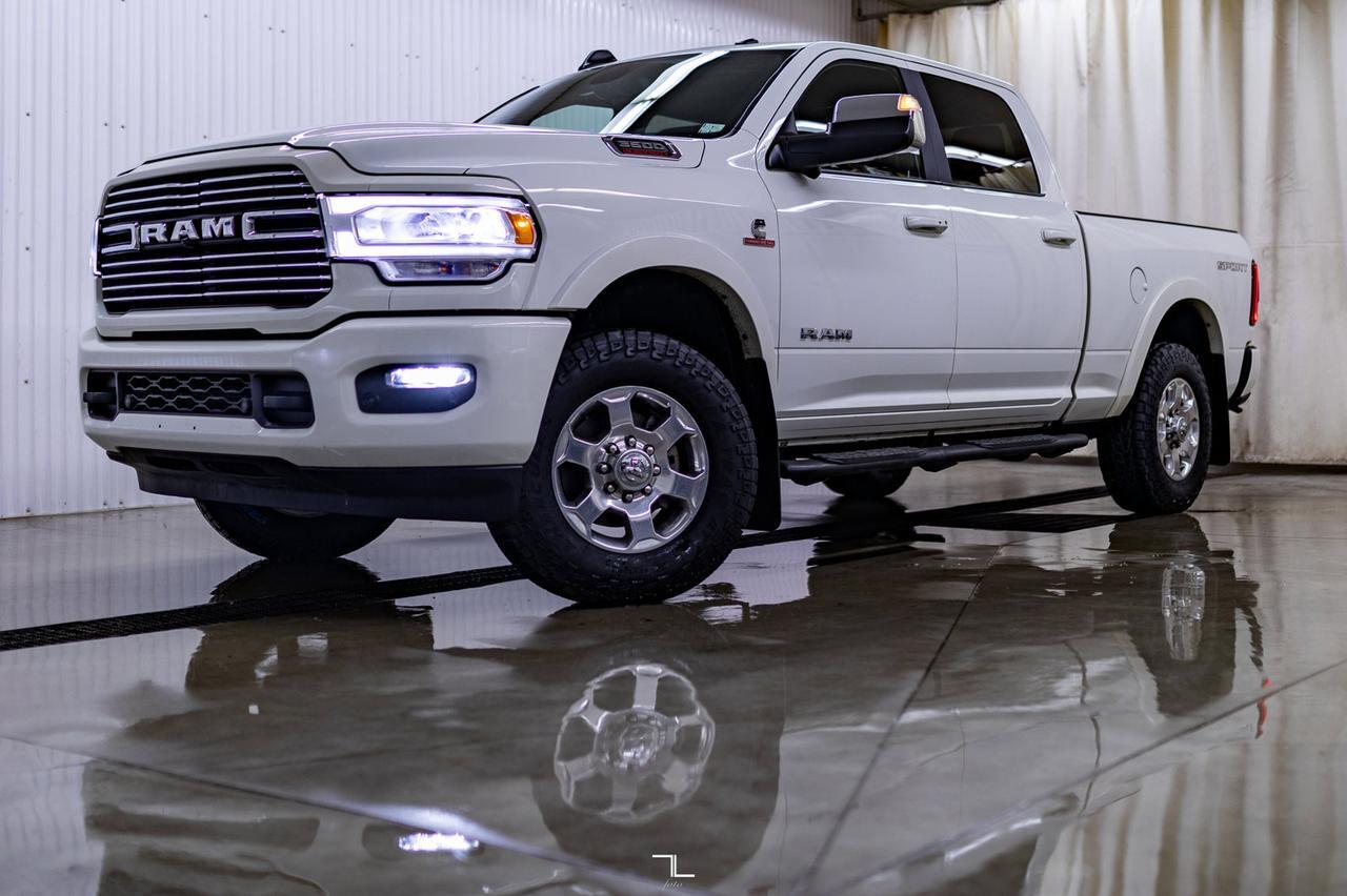 2019 Ram 3500 4x4 Crew Cab Laramie Diesel Leather Roof Nav Red Deer AB
