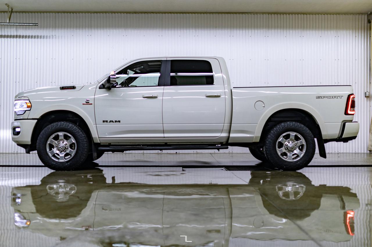 2019 Ram 3500 4x4 Crew Cab Laramie Diesel Leather Roof Nav Red Deer AB