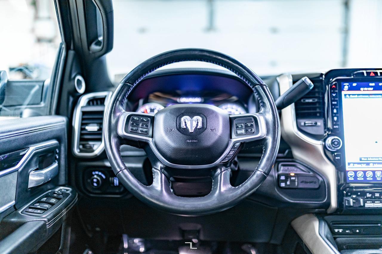 2019 Ram 3500 4x4 Crew Cab Laramie Diesel Leather Roof Nav Red Deer AB