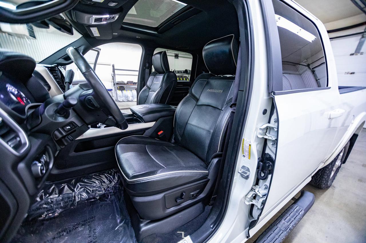 2019 Ram 3500 4x4 Crew Cab Laramie Diesel Leather Roof Nav Red Deer AB