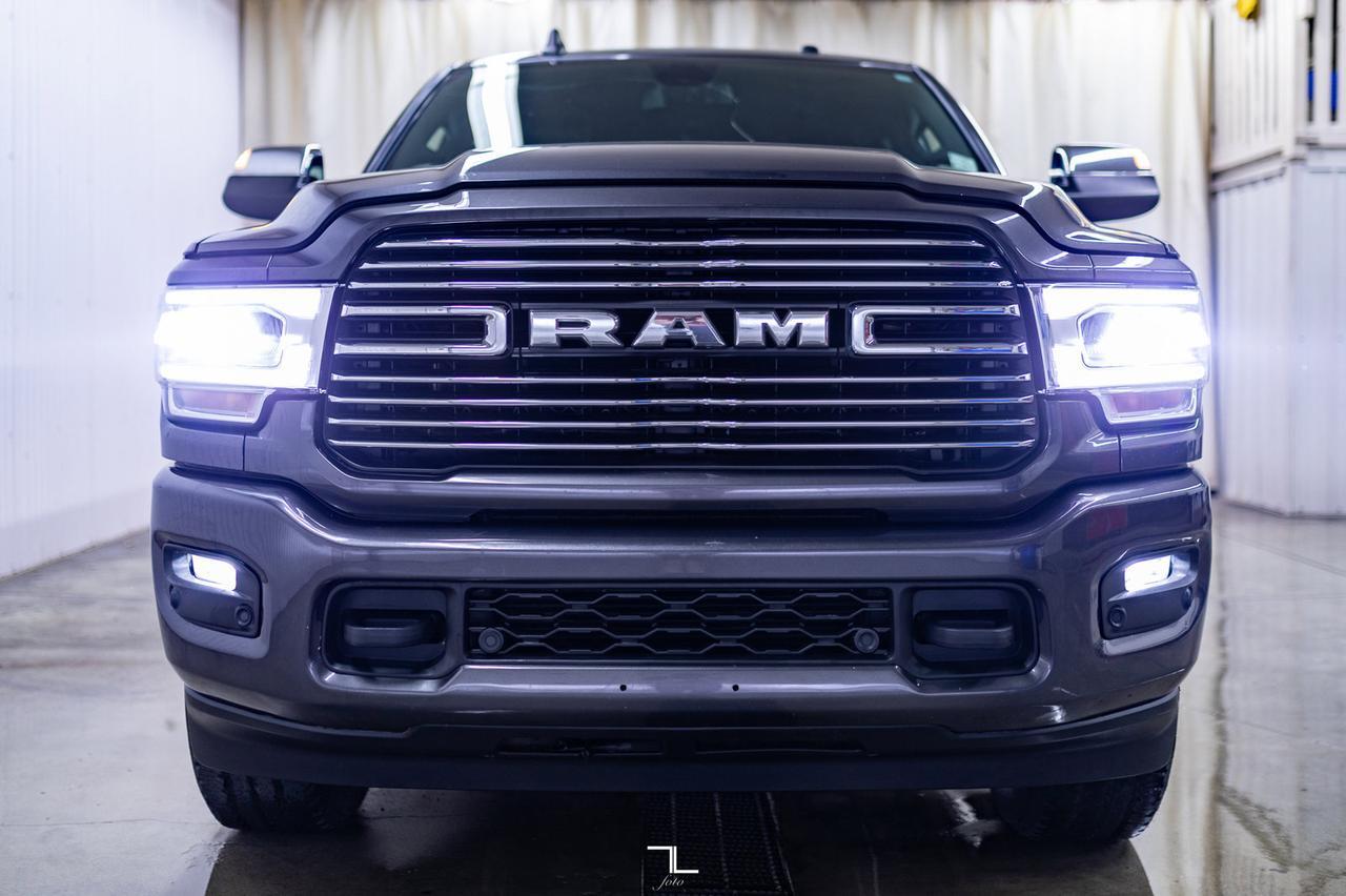 2019 Ram 3500 4x4 Crew Cab Laramie Diesel Leather Roof Nav Red Deer AB