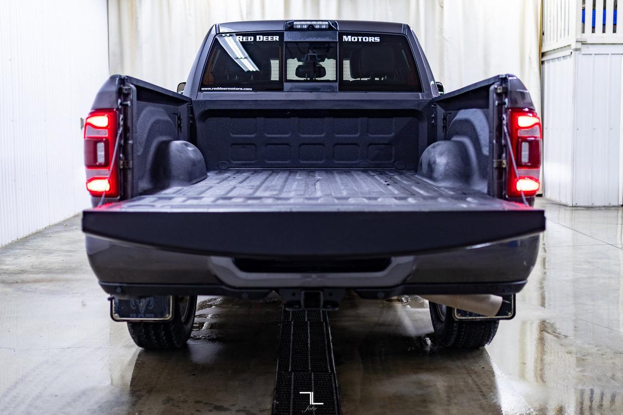 2019 Ram 3500 4x4 Crew Cab Laramie Diesel Leather Roof Nav Red Deer AB