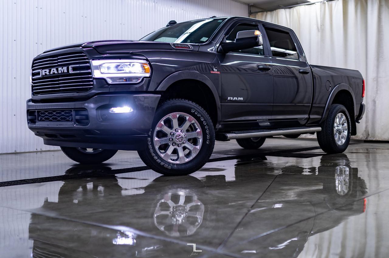 2019 Ram 3500 4x4 Crew Cab Laramie Diesel Leather Roof Nav Red Deer AB