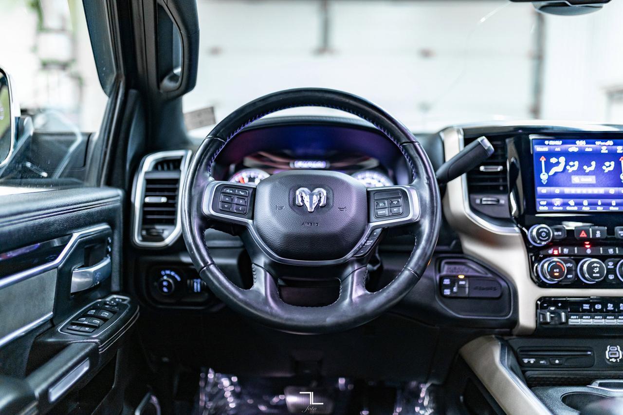 2019 Ram 3500 4x4 Crew Cab Laramie Diesel Leather Roof Nav Red Deer AB