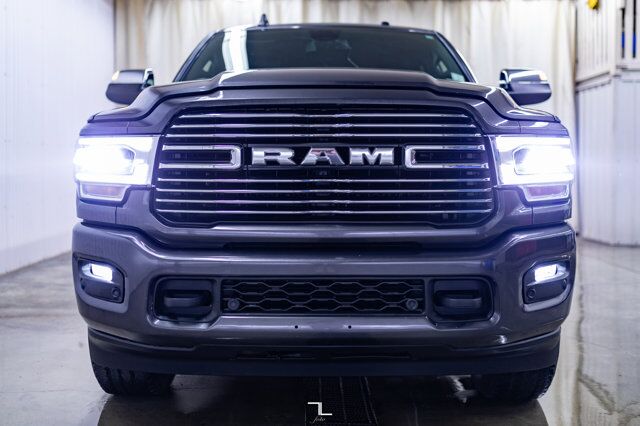 2019 Ram 3500 4x4 Crew Cab Laramie Diesel Leather Roof Nav Red Deer AB