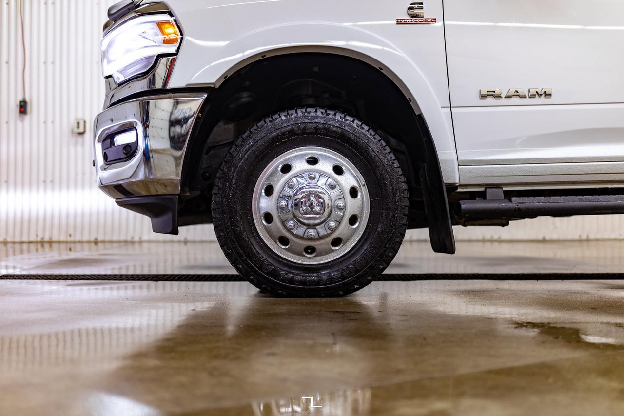 2019 Ram 3500 4x4 Crew Cab Laramie Dually Diesel Leather Red Deer AB