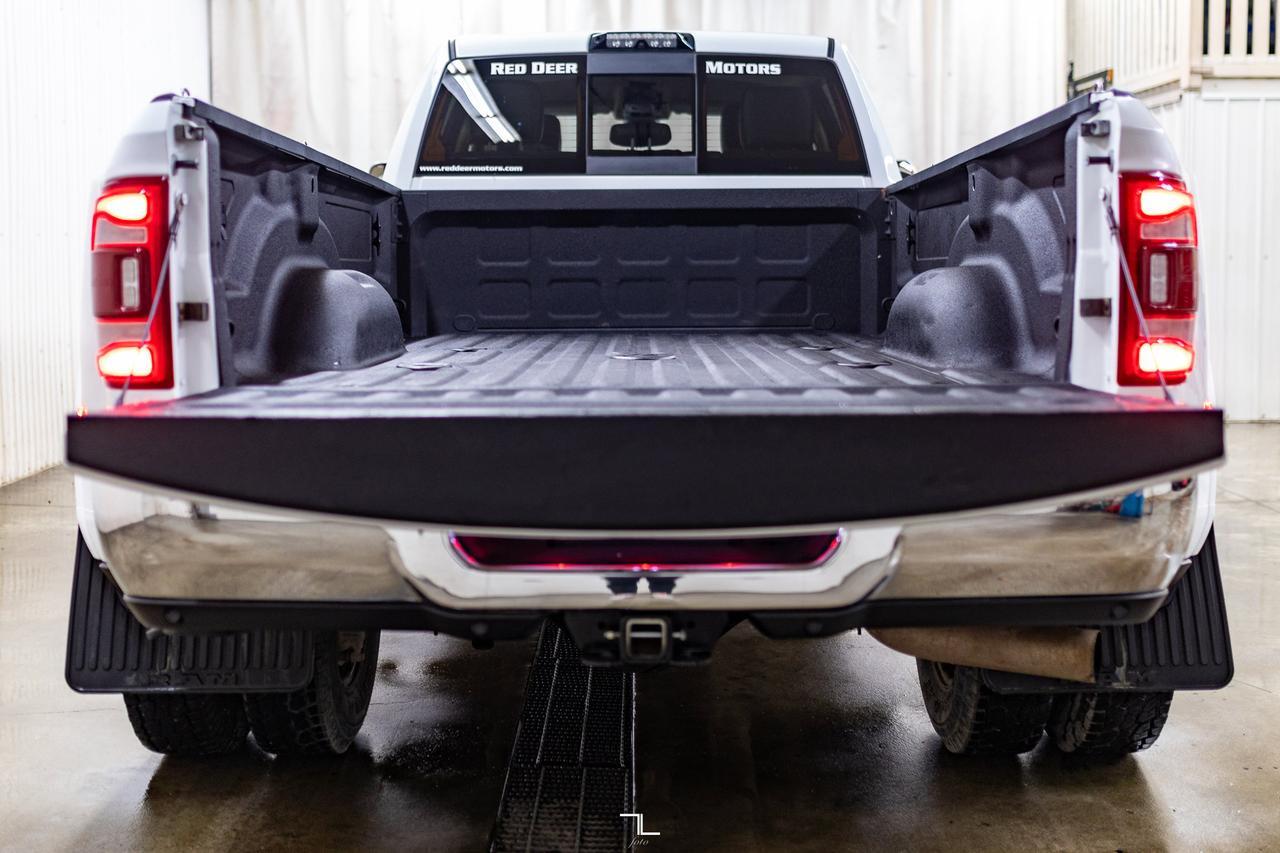 2019 Ram 3500 4x4 Crew Cab Laramie Dually Diesel Leather Red Deer AB