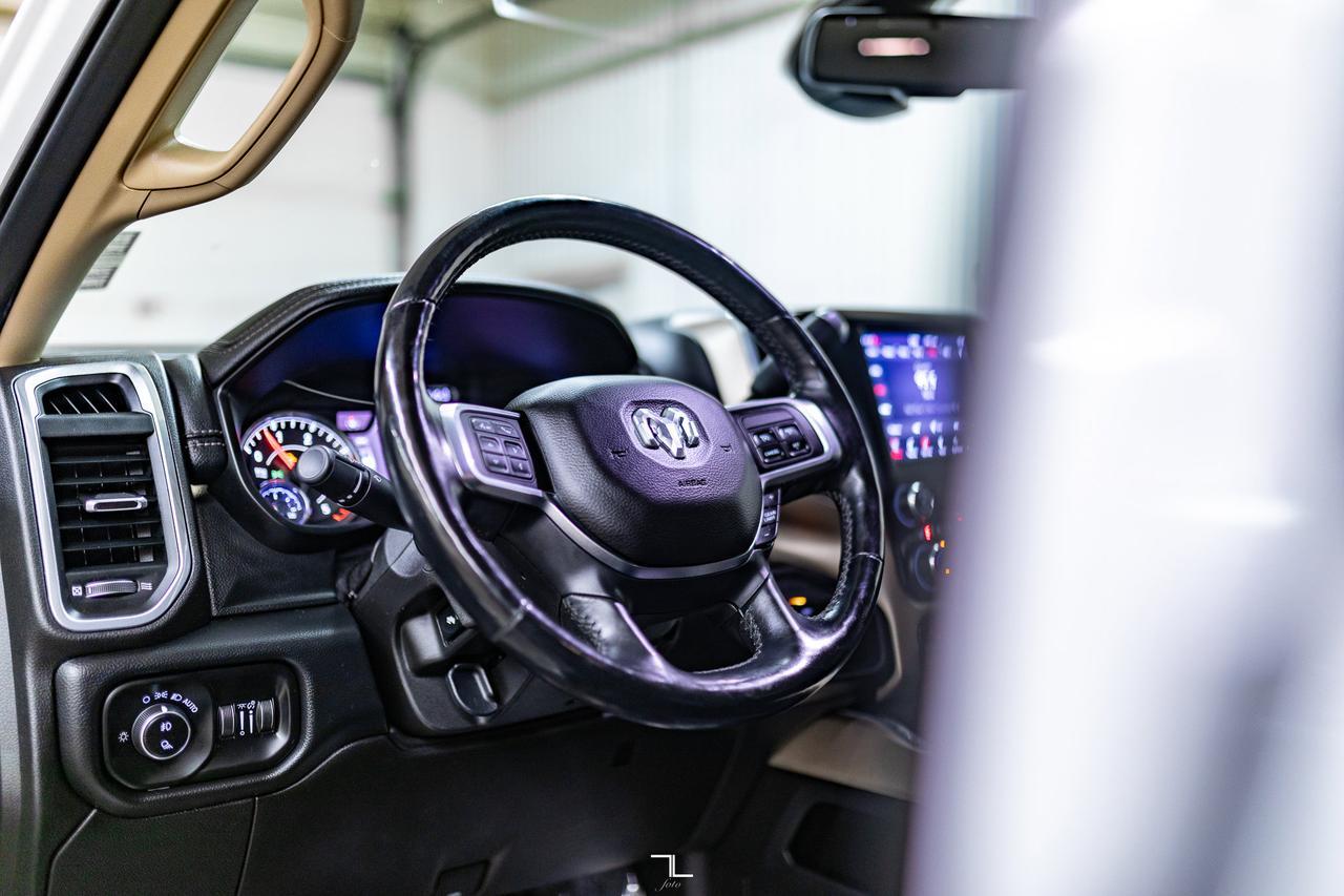 2019 Ram 3500 4x4 Crew Cab Laramie Dually Diesel Leather Red Deer AB