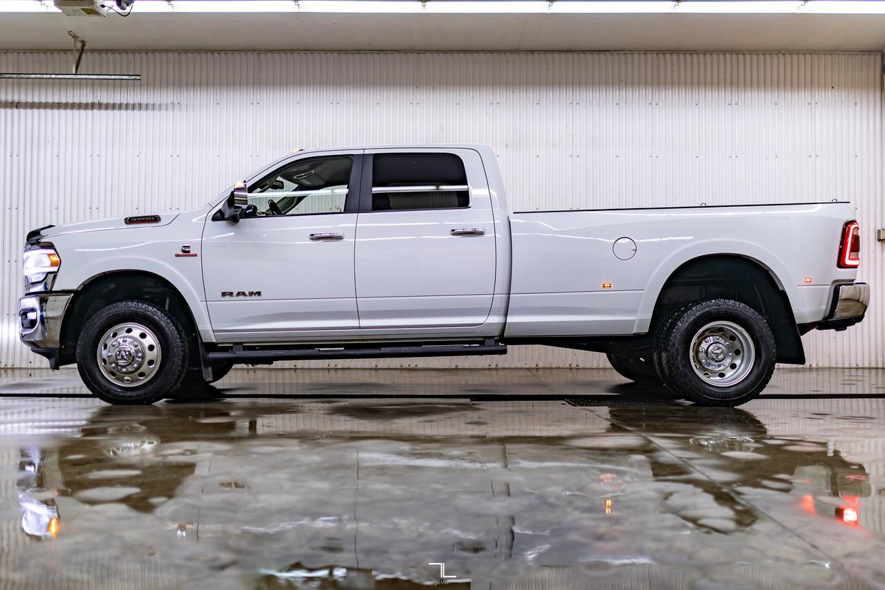 2019 Ram 3500 4x4 Crew Cab Laramie Dually Diesel Leather Red Deer AB