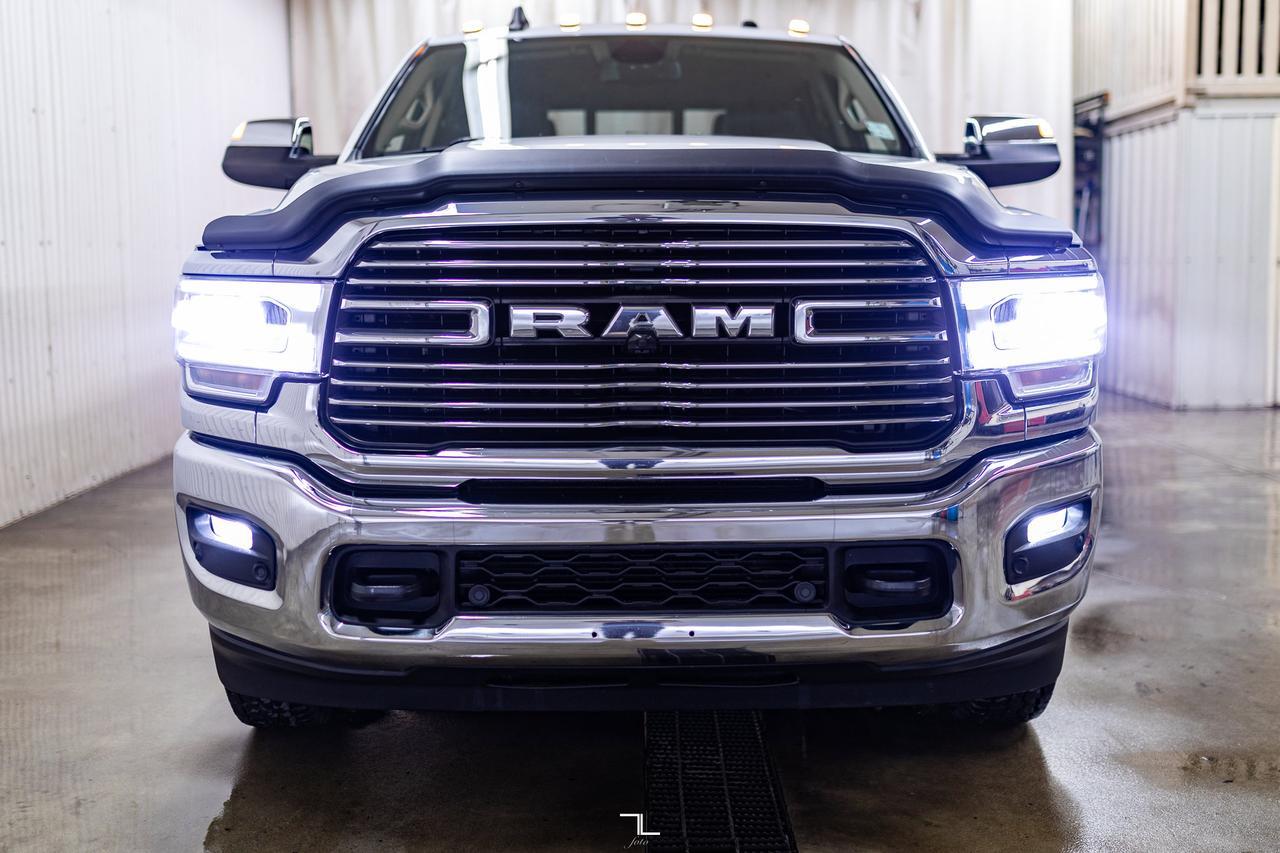 2019 Ram 3500 4x4 Crew Cab Laramie Dually Diesel Leather Red Deer AB