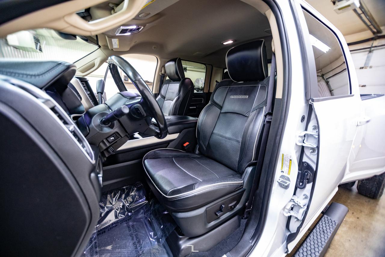 2019 Ram 3500 4x4 Crew Cab Laramie Dually Diesel Leather Red Deer AB