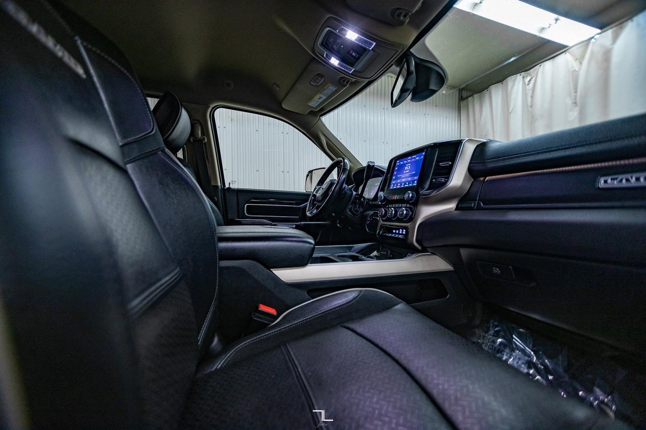 2019 Ram 3500 4x4 Crew Cab Laramie Dually Diesel Leather Red Deer AB