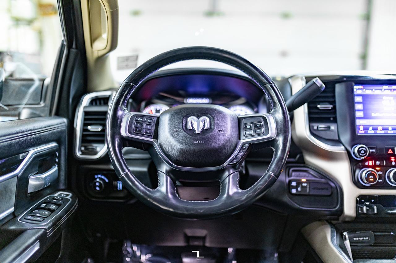 2019 Ram 3500 4x4 Crew Cab Laramie Dually Diesel Leather Red Deer AB