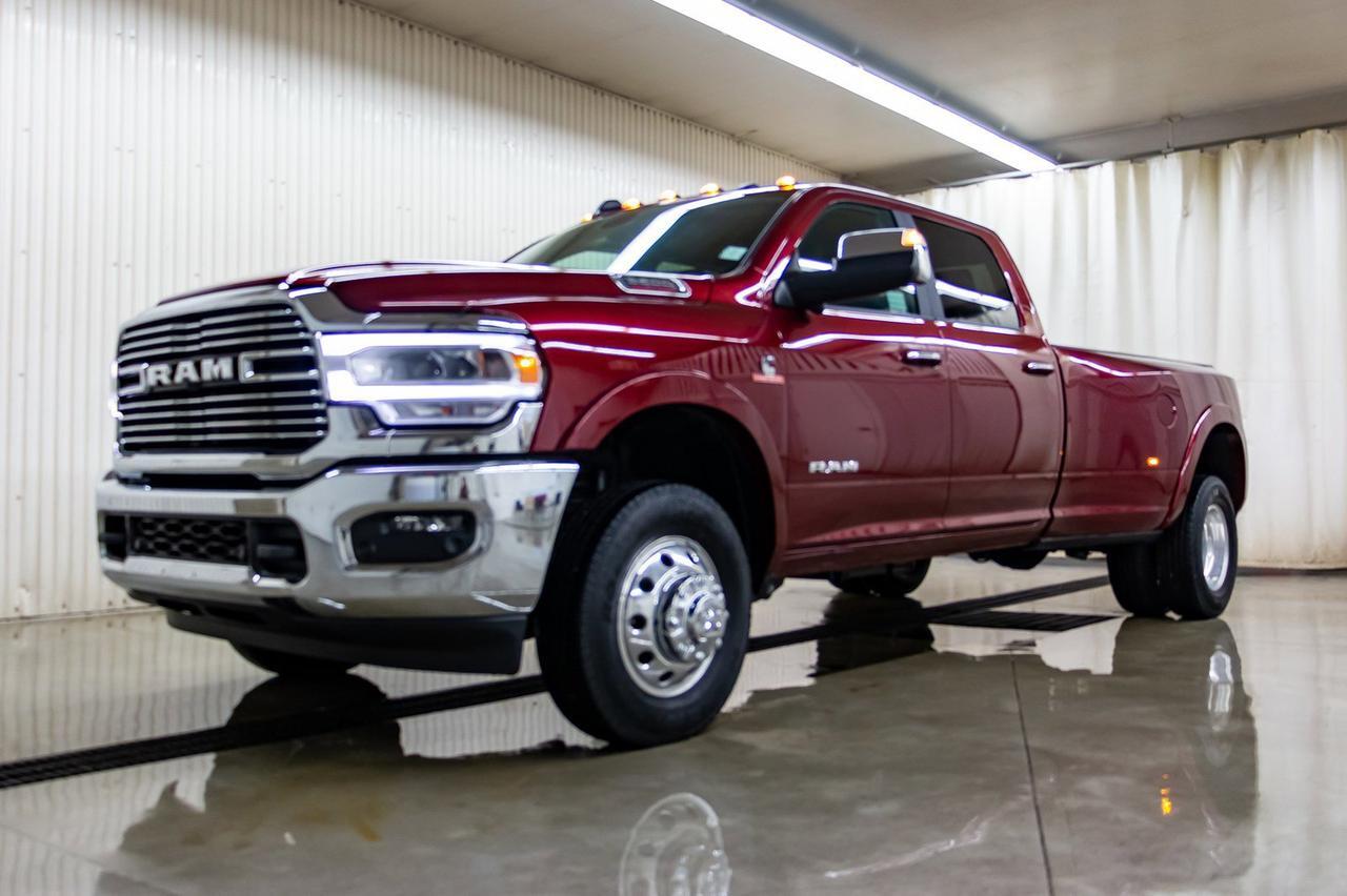 2019 Ram 3500 4x4 Crew Cab Laramie Dually Diesel Red Deer AB